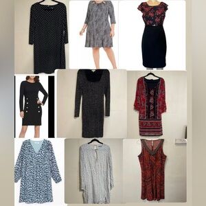 Package deal - 9 Elegant Dresses (all posted in detail on my page)